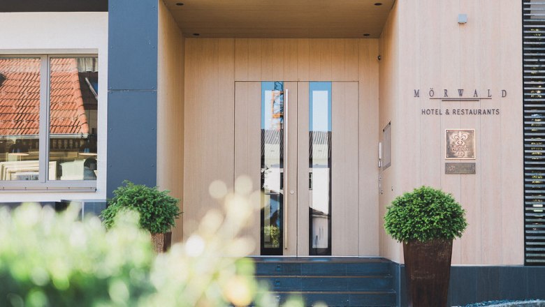 Hotel entrance, © Mörwald