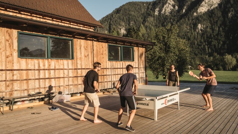 Terrace rafting camp, © Feriengut Moarhof