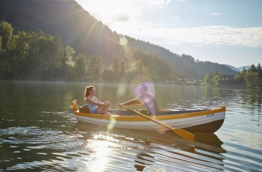 A boat ride on the Lunzer See Lake, © Michael Liebert