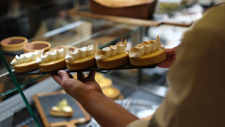 Eclairs, tartelettes & madeleines - the sweet side of France right at the counter. Perfect with café crème or as a dessert after lunch., © La Marchande @Lily