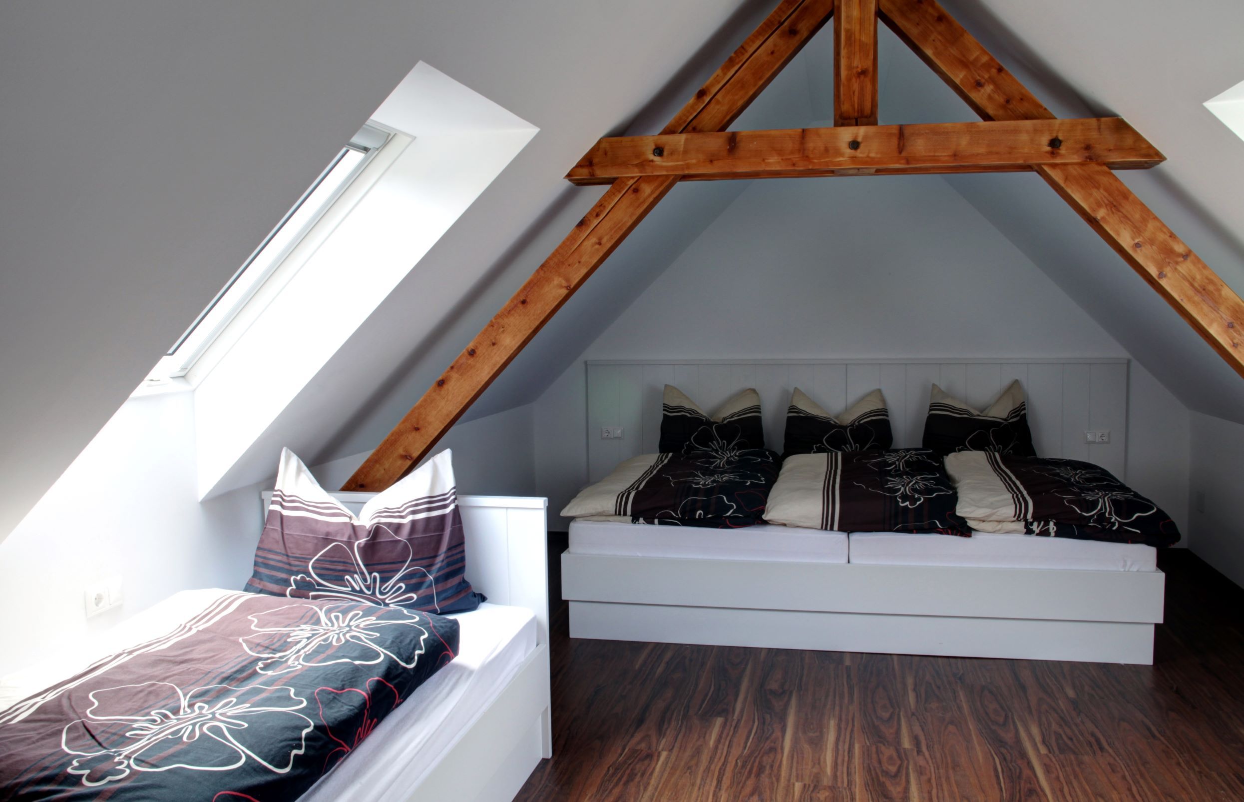 Sleeping area in loft 1