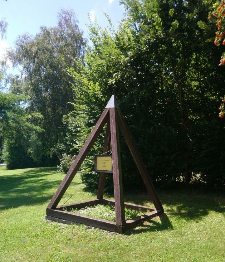 Wooden pyramid