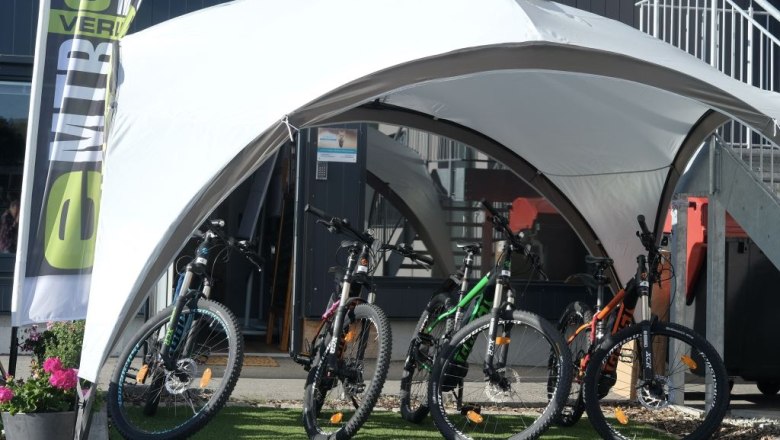 The bike station, © Yukon Wachau Safari