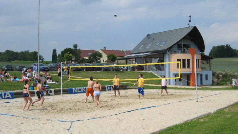 Beach volleyball, &copy; privat