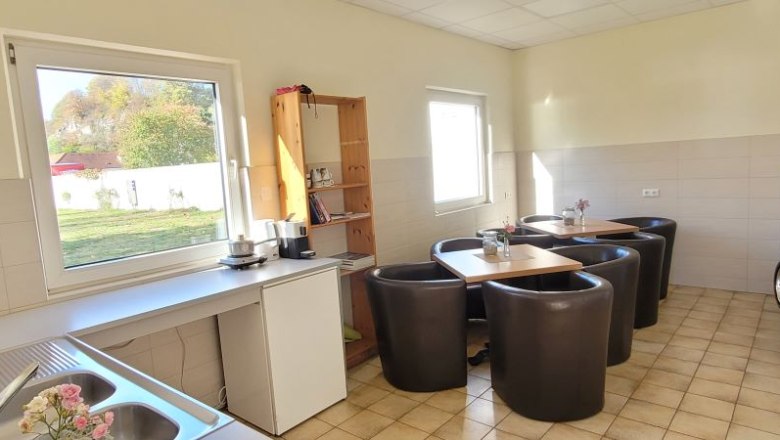 Common room, © Camping Marbach