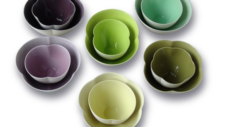 Flower bowls "Forest colors", &copy; Martina Zw&ouml;lfer