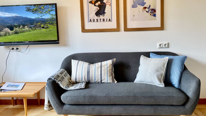 Apartment house Eisenstrasse - cozy seating area, © Fam. Bachler