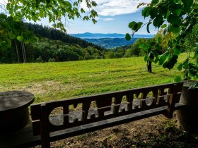 Blick zur&uuml;ck ins Alpenvorland vor Strassreith, &copy; Unknown