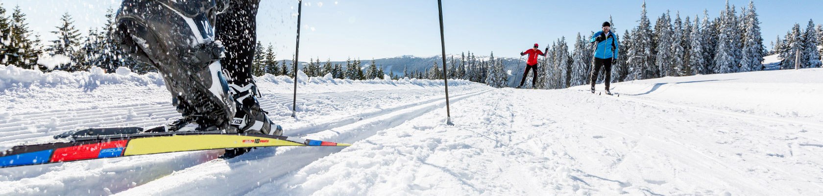 Cross-country skiing on the Wechsel-Semmering panoramic trail, © ARGE Langlauf/Franz Zwickl