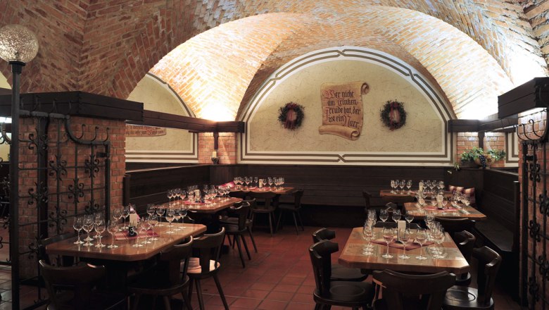 Stüberl in the Melk Abbey Restaurant, © Stiftsrestaurant Melk
