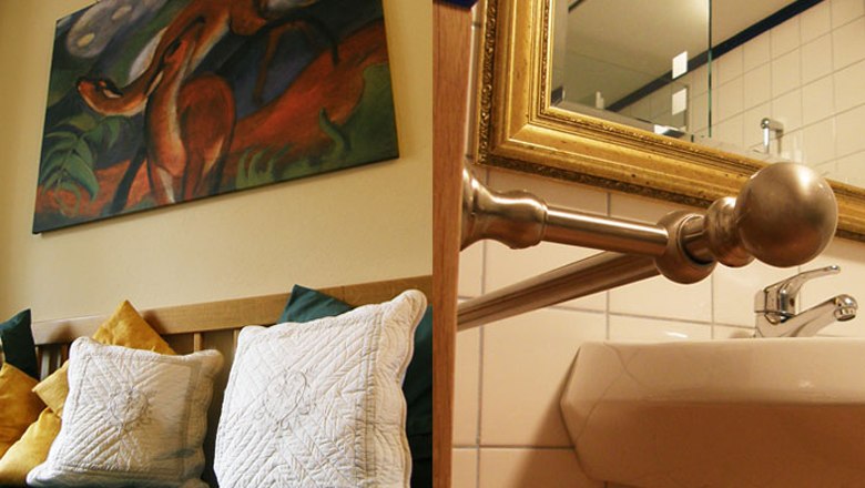 bedroom and bathroom, © Heidehof, Christian Schwingenschlögl