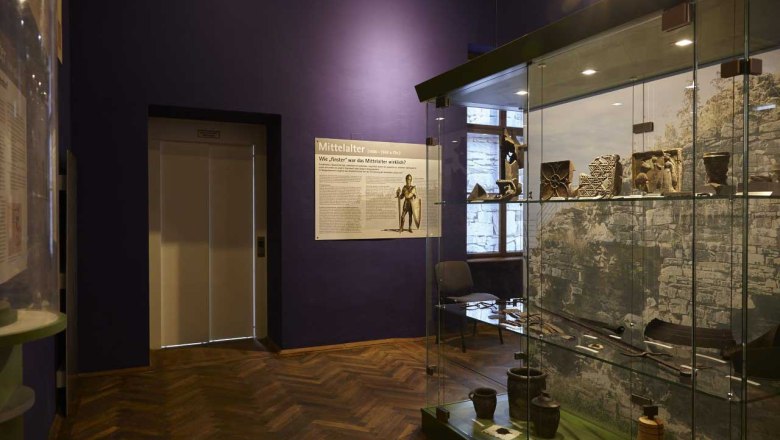 Finds from Sachsendorf Castle in the Krahuletzmuseum Eggenburg, &copy; Ableidinger Krahuletz Museum