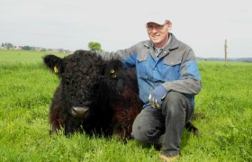 Helmut with Heti, © Riß