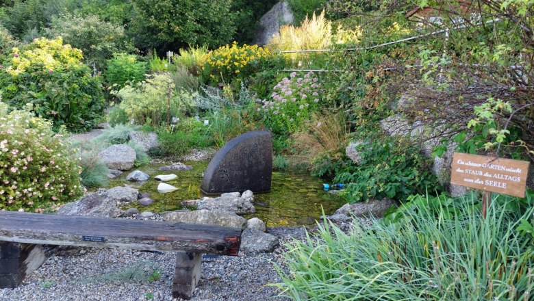 Herb garden Bad Traunstein, © Marktgemeinde Bad Traunstein
